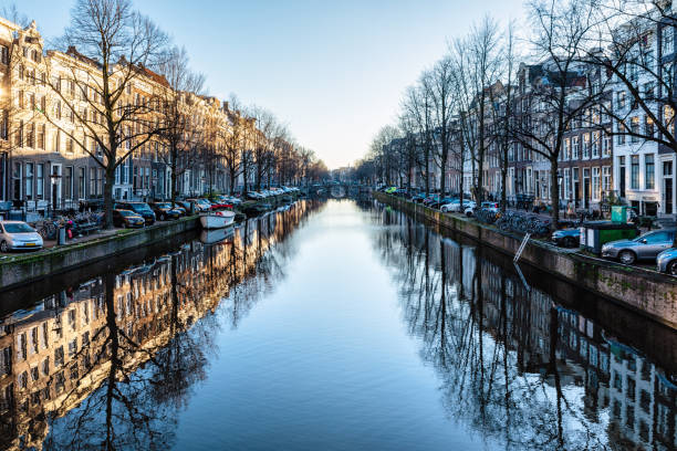 istock Historic canals and cityscape, Amsterdam, The Netherlands 1400009480