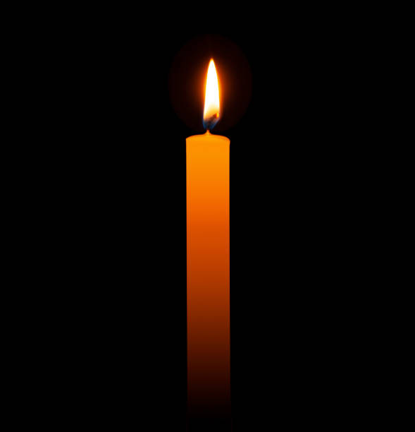 燃えるキャンドル - candle memorial vigil praying candlelight ストックフォトと画像