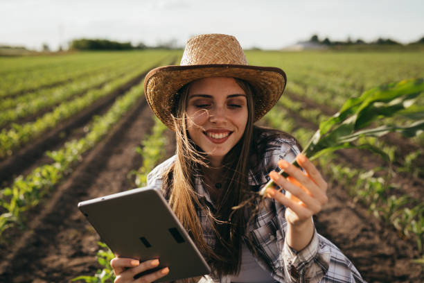 istock woman farmer outdoor 1400015372