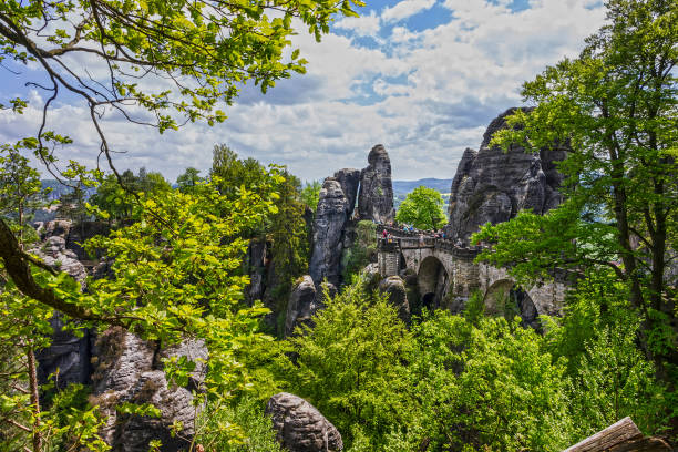 istock Germany. Rock landscape, Saxon Switzerland. 1400018100