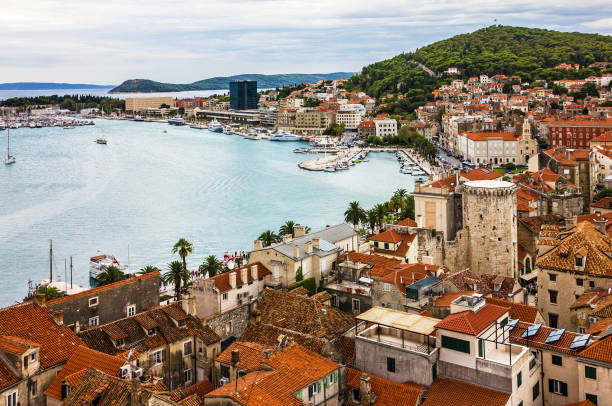istock Croatia, Split city panoramic landscape. 1400018138