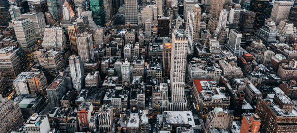 istock Aerial View of Manhattan 1400029960