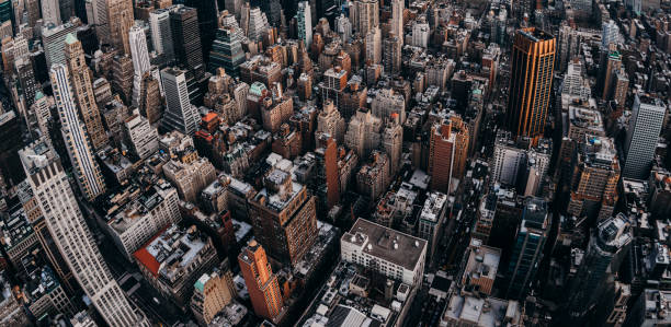 istock Aerial View of Manhattan 1400030046