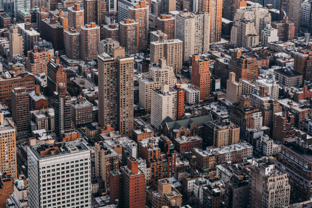 istock Aerial View of Manhattan 1400030089