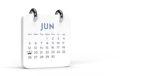 June 2021 calendar on yellow background