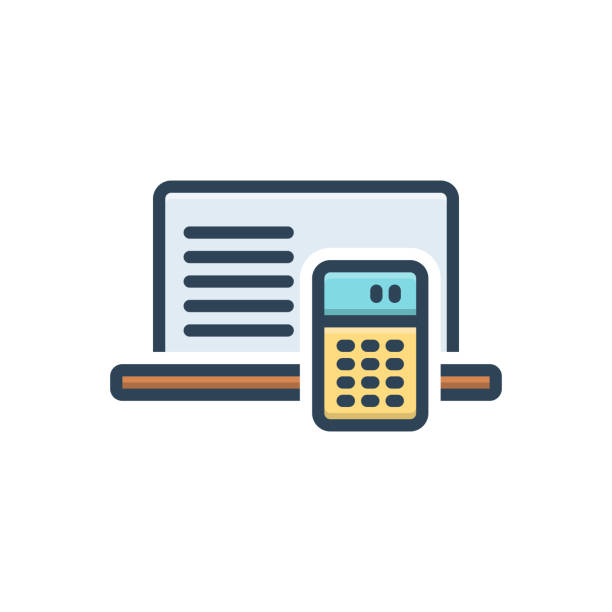 Interpretation explanation Icon for interpretation, explanation, elucidation, definition, clarification, meaning elucidation stock illustrations