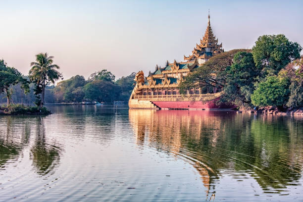 istock Kandawgyi lake in Yangon 1400039439