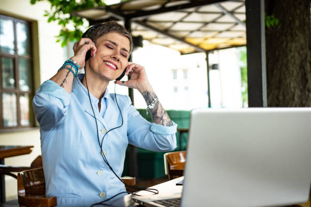 istock Businesswoman took her time 1400044863
