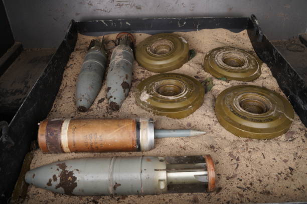 istock Demining by troops of the territory 1400047305