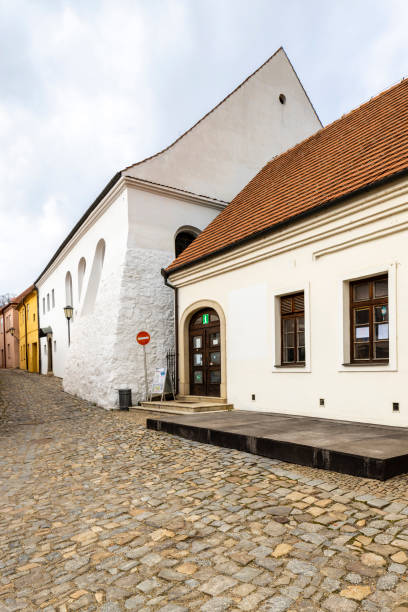 istock town Trebic, UNESCO site, (oldest Middle ages settlement of jew community in Central Europe), Moravia, Czech Republic 1400049097