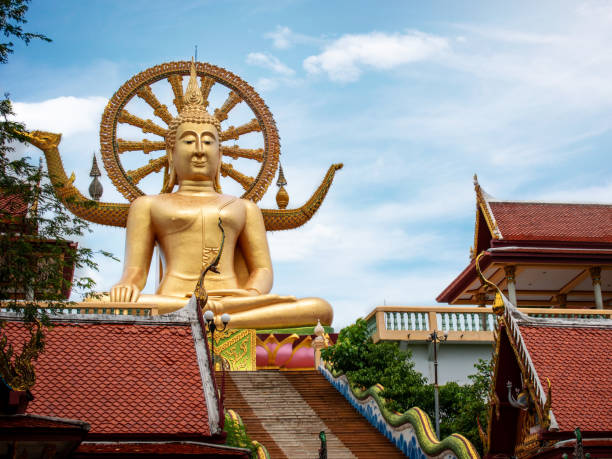 istock Big Buddha image of Koh Samui, Thailand. 1400052166