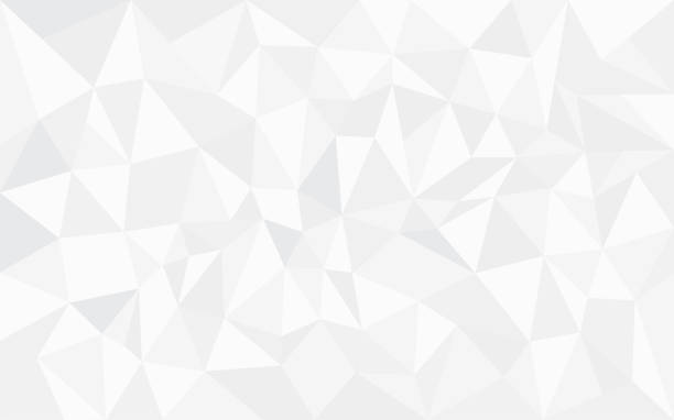Vector illustration of abstract background in grey and white. Geometric texture.