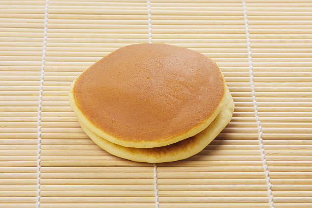 dorayaki (doraemon favorite food) on bamboo mattress