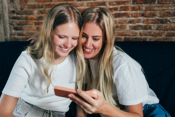 istock Mother And Daughter Taking Selfie 1400060738