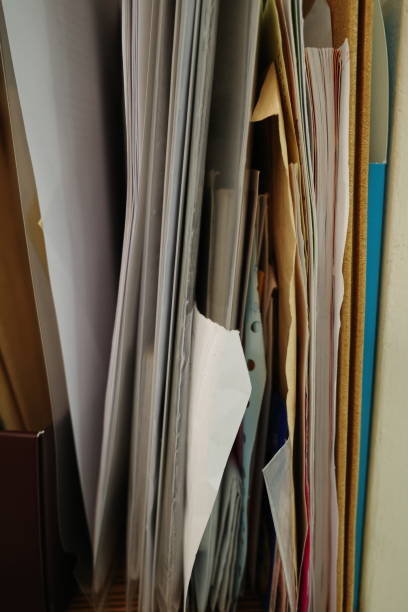 istock Pile of Files Close Up 1400069152