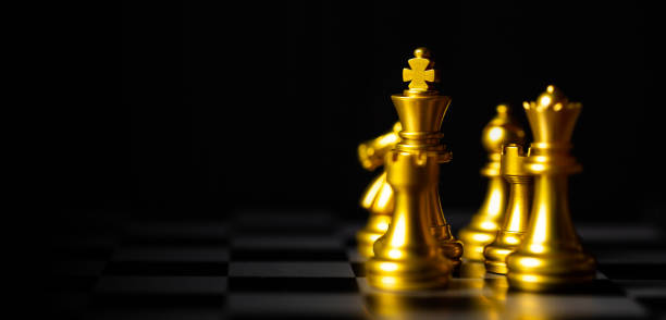 istock Chess board game for ideas and competition and strategy, business success concept. 1400070795