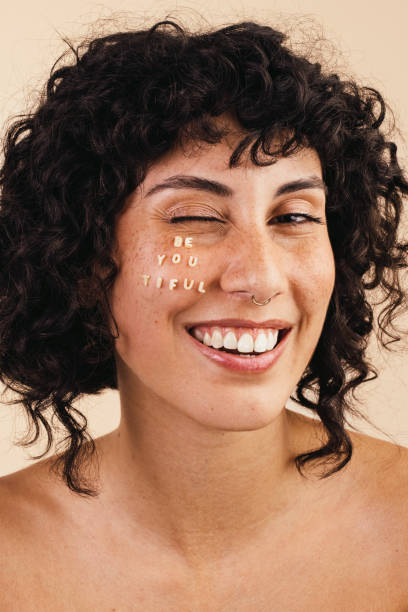 istock Woman feeling confident in her natural beauty 1400075079