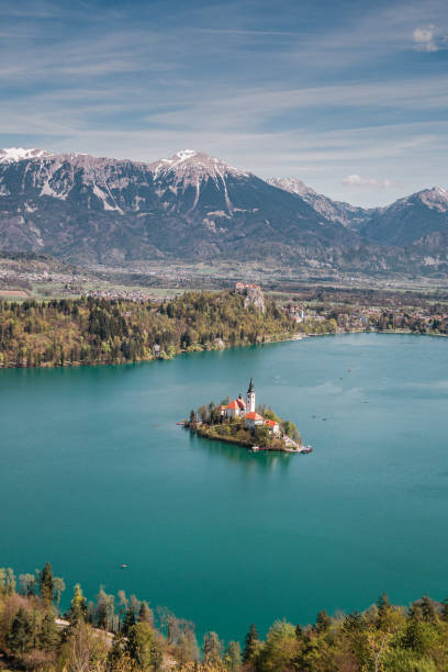 istock Epic view of Lake Bled 1400075353