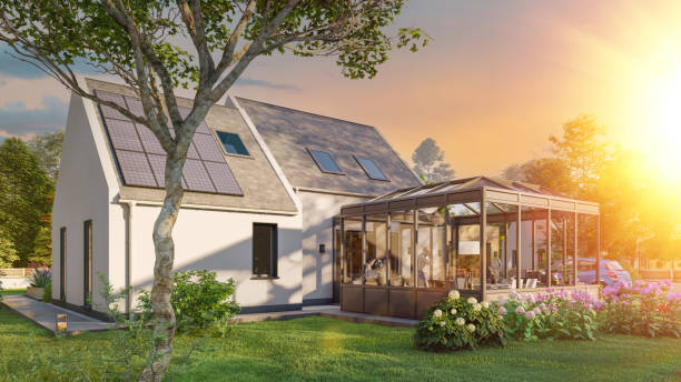 istock Sustainable traditional house 1400075903