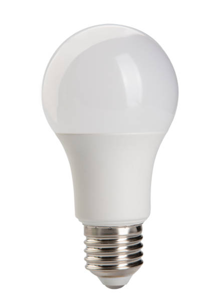 istock Led electric light bulb isolated on white background 1400076852