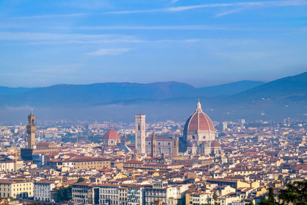 High angle view of Florence
