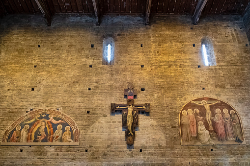 Frescoes in the Church of San Miniato al Monte in Florence