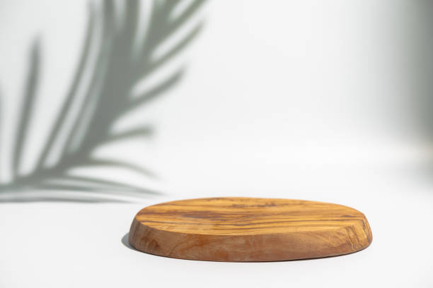 istock Wooden podium for product 1400082129
