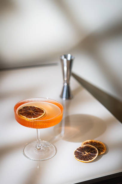 istock Glass of orange cocktail 1400082411