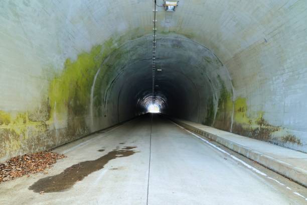 istock An unpopular dark tunnel in the mountains 1400088774