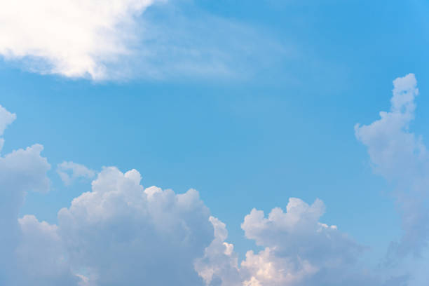istock White clouds on blue sky in sunny day 1400100066