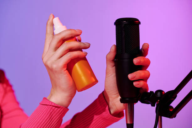 istock Recording Spraying Sound For ASMR 1400106200