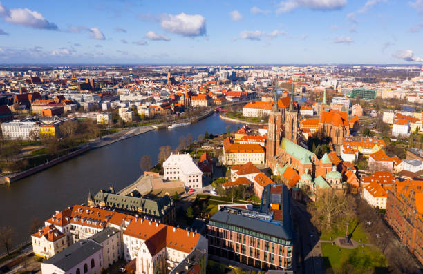 istock Wroclaw with Cathedral of St. John the Baptist 1400115939