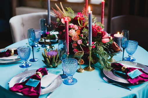 Coziness and style. Modern event design.