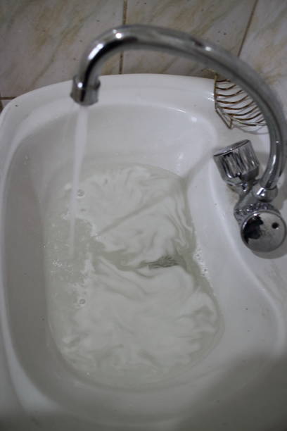 istock white sink with a tap for water 1400119664