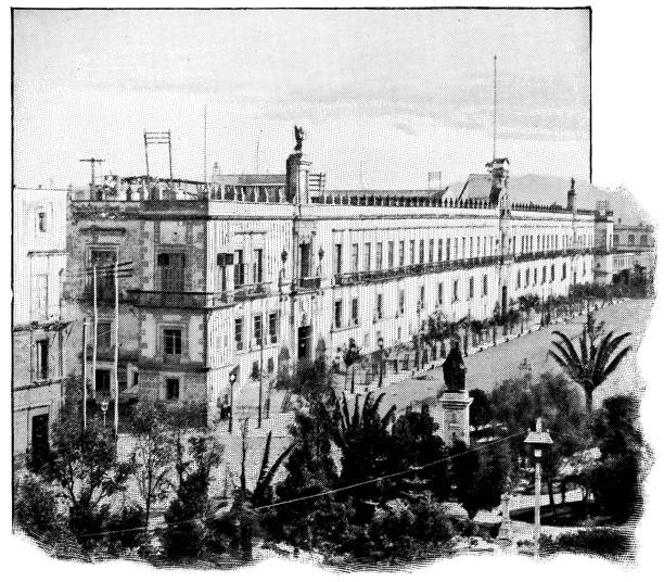 istock The National Palace in Mexico City, Mexico - 19th Century 1400123405