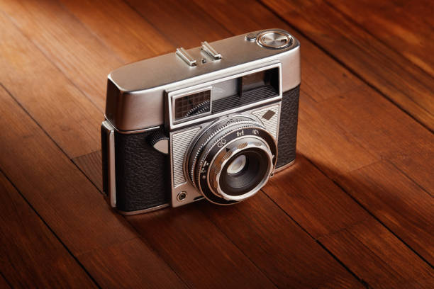 istock Vintage analog 35mm film camera 1400124347