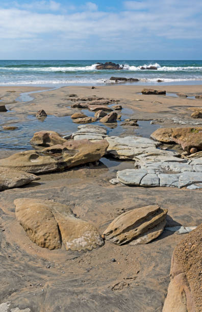 istock Sand, Rocks, and Waves on the California Coast 1400128347