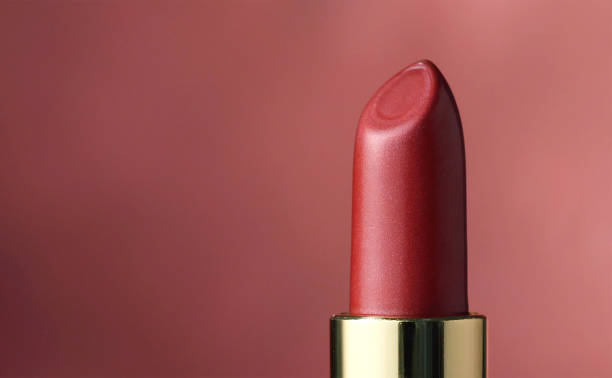 istock close up of red lipstick 1400129748