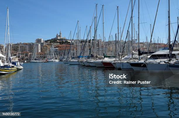 Ships In The Vieux Port The Port Of Marseille France Stock Photo - Download Image Now