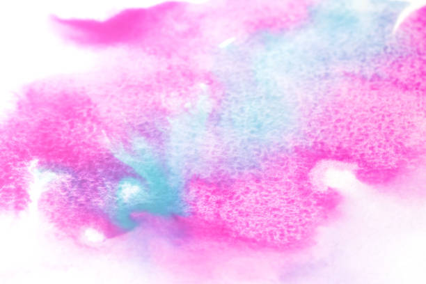 abstract colorful watercolor paint background selective focus