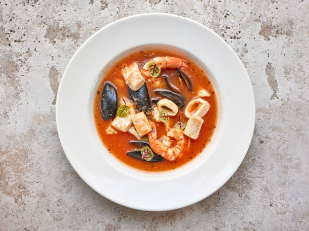 istock portion of seafood soup 1400132802