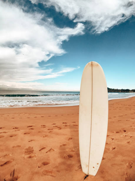 istock surfboard on the beach in australia 1400135950