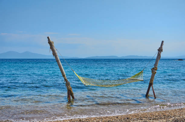istock Hammock at the beach in summer 1400138016