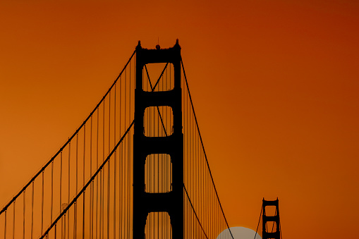 San Francisco Golden Gate Bridge Sunset
