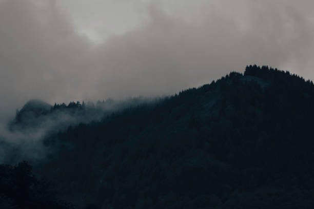 Mountains on Lake Como