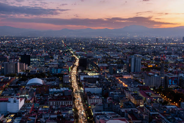 istock Mexico City downtown at sunset 1400142294