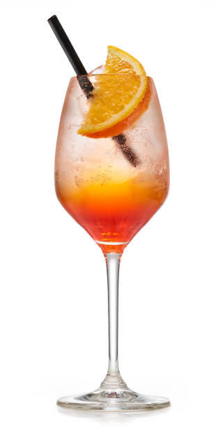 istock glass of Spritz cocktail 1400143292