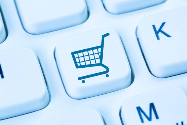 istock e-commerce ecommerce online shopping internet shop ecom concept blue computer keyboard 1400144155