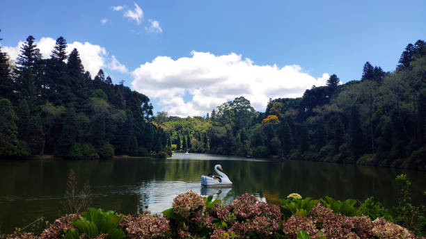 istock Black Lake (Lago Negro) in Gramado, Brazil. 1400144466