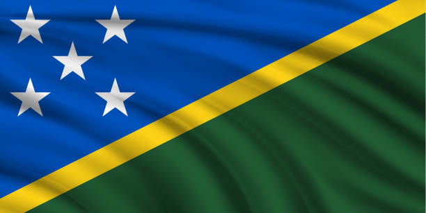 istock Flag of Solomon Islands 1400146634